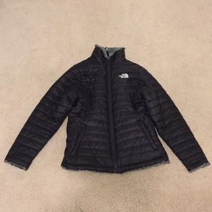 North Face reversible mossbud swirl jacket